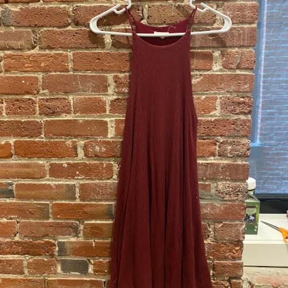 OU SILENCE + NOISE Ripped Dress